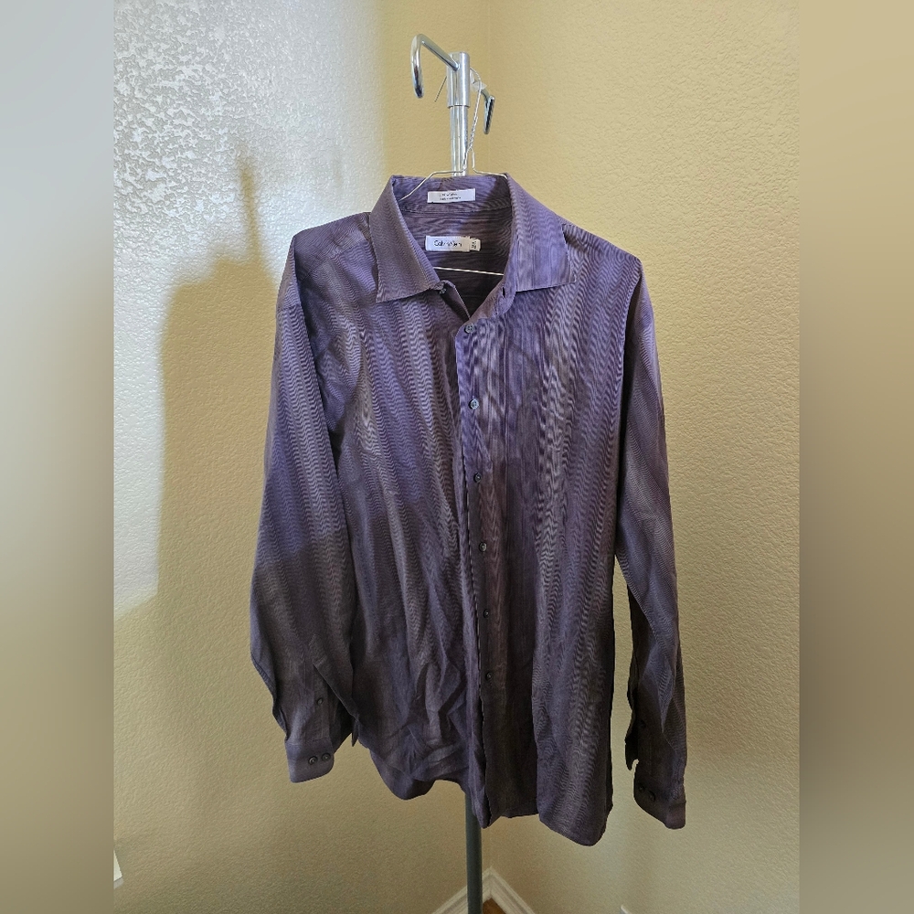 Calvin Klein Long Sleeve Button Up Shirt